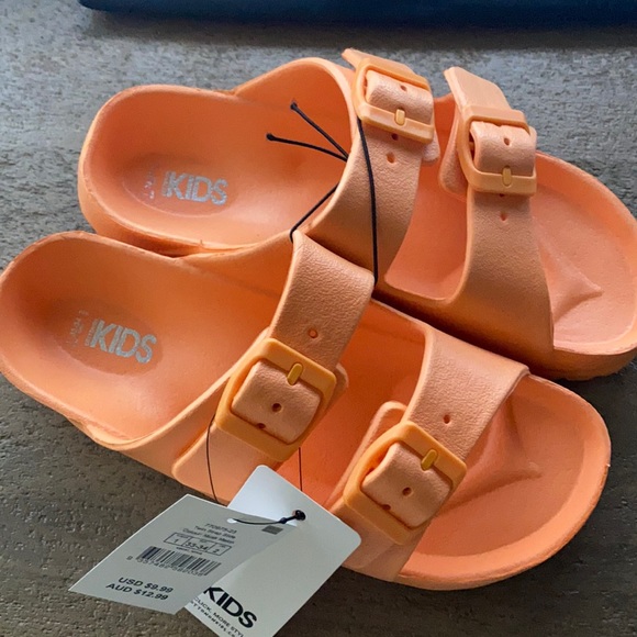 Cotton On Shoes Cotton On Orange Slides Size 2 Poshmark